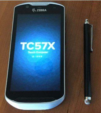 Zebra SG-STYLUS-TCX-MTL-03 stylus pen Black, Silver - Image 1