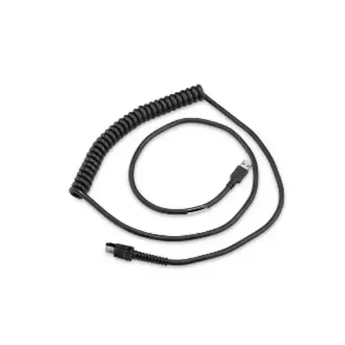 Zebra CBA-UF6-C09ZAR barcode reader accessory USB cable - Image 1