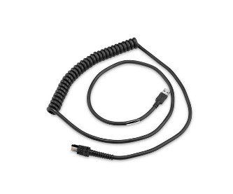 Zebra CBA-UF6-C09ZAR barcode reader accessory USB cable - Thumbnail 2