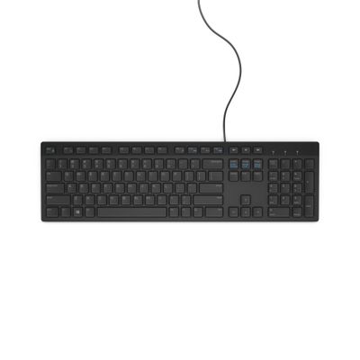 DELL KB216 keyboard Universal USB QWERTY UK International Black