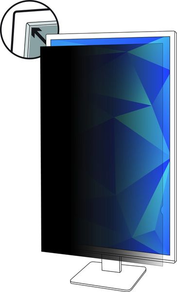 3M Privacy Filter for 25in Portrait Monitor 16:9 PF250W9P