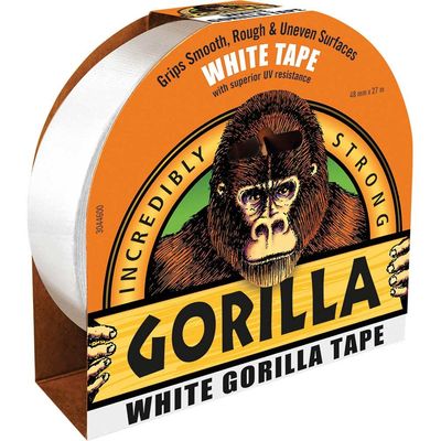 Gorilla Tape General Purpose Sticky Tape White 48mm 27m