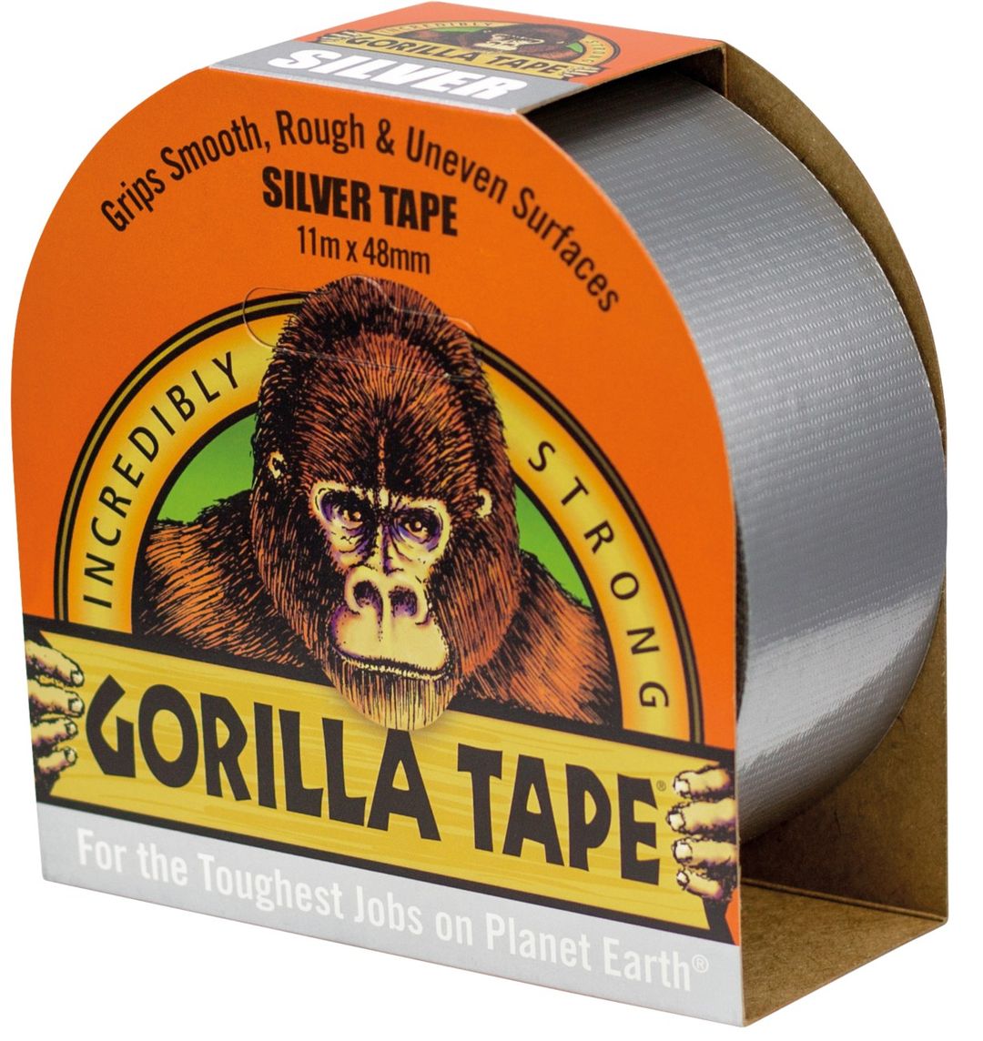 Gorilla Glue 3044911 Gorilla Tape® 48Mm X 11M Silver - Image 1