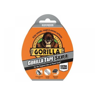 Gorilla Glue 3044911 Gorilla Tape® 48Mm X 11M Silver - Thumbnail 2
