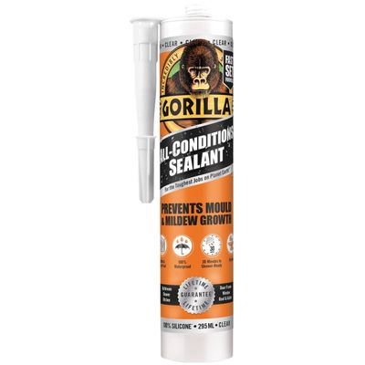 Gorilla Glue 1144111 Gorilla All Condition Sealant Clear 295Ml - Thumbnail 2