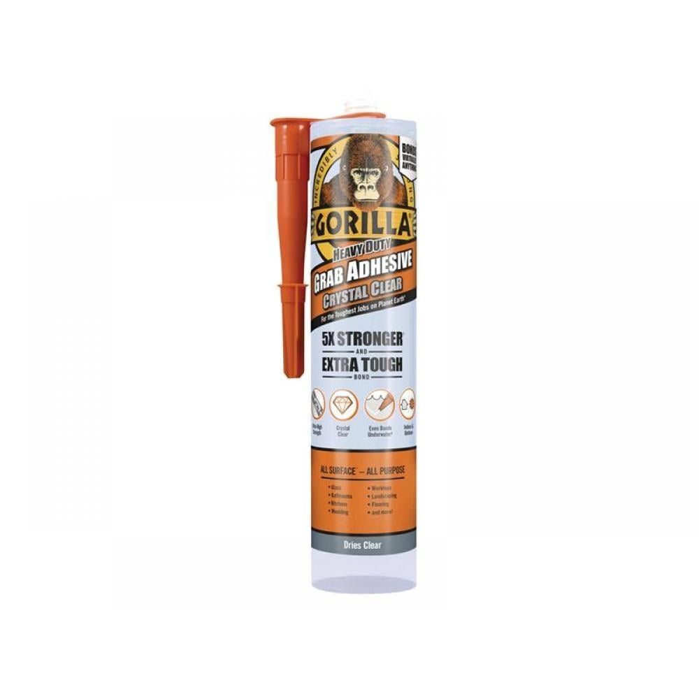 Gorilla Glue 2044402 Gorilla Heavy-Duty Grab Adhesive Clear 270Ml - Image 1