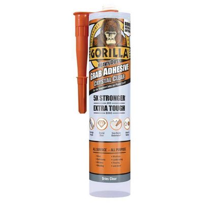 Gorilla Glue 2044402 Gorilla Heavy-Duty Grab Adhesive Clear 270Ml - Thumbnail 2