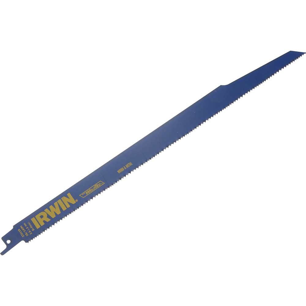 Irwin 110R Reciprocating Saw Blades for Wood and Metal 300mm Pack of 25 - Image 1