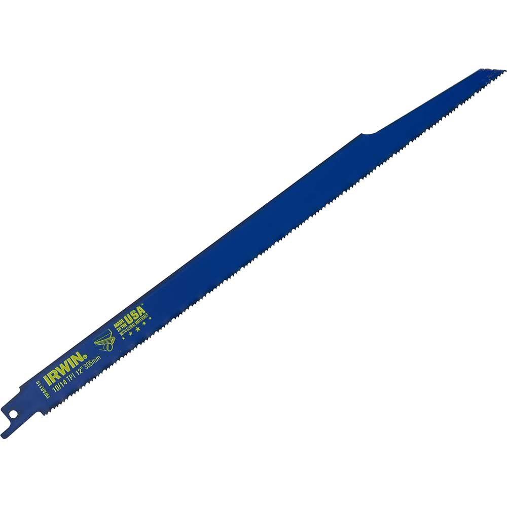 Irwin 110R Reciprocating Saw Blades for Wood and Metal 300mm Pack of 5 - Image 1