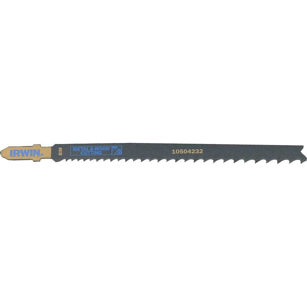 Irwin T345XF T Shank Wood and Metal Cutting Jigsaw Blades - Image 1