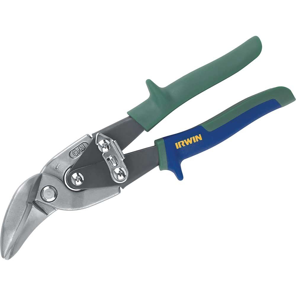 Irwin 20S Aviation Snips Offset Right Cut 230mm - Image 1