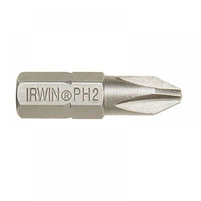 Irwin® 10504330 Phillips Insert Bits Ph1 25Mm (Pack 10)