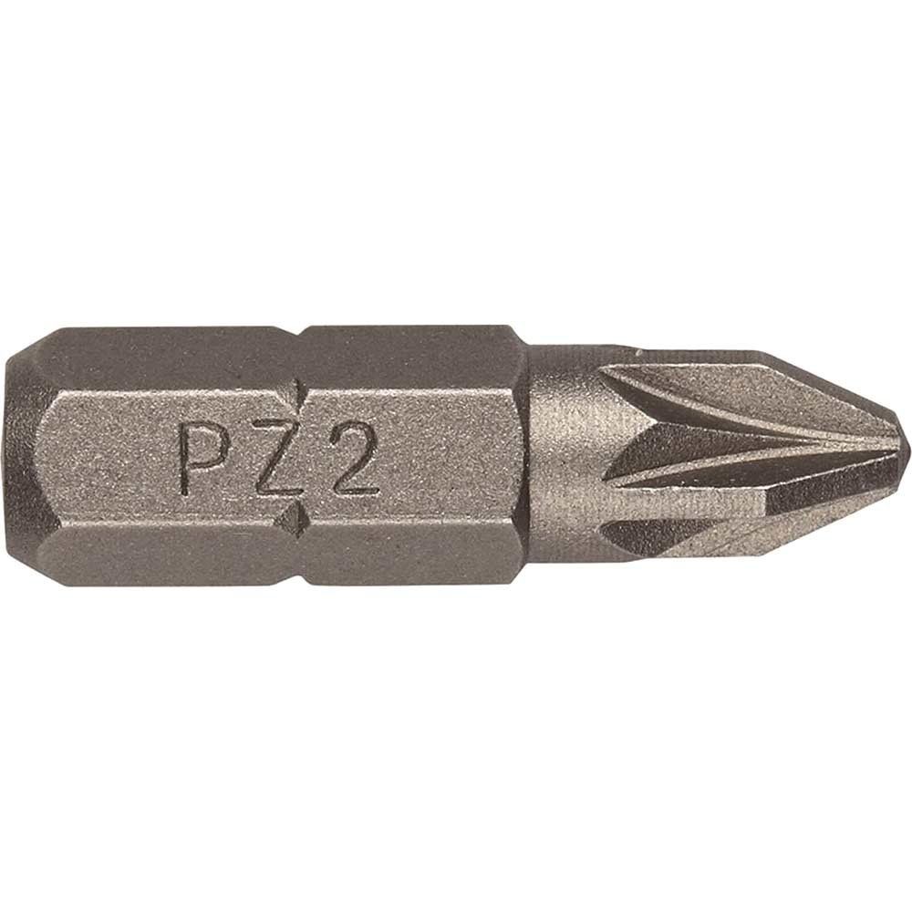 Irwin Pozi Screwdriver Bit PZ2 25mm Pack of 10 - Image 1