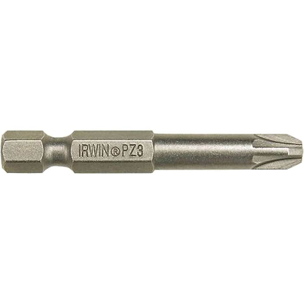 Irwin Pozi Power Screwdriver Bit PZ2 70mm Pack of 1 - Image 1