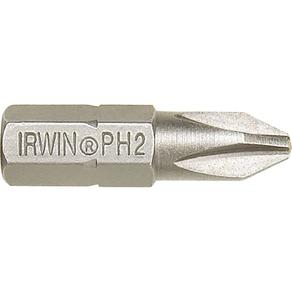 Irwin Phillips Screwdriver Bit PH2 50mm Pack of 2 - Image 1