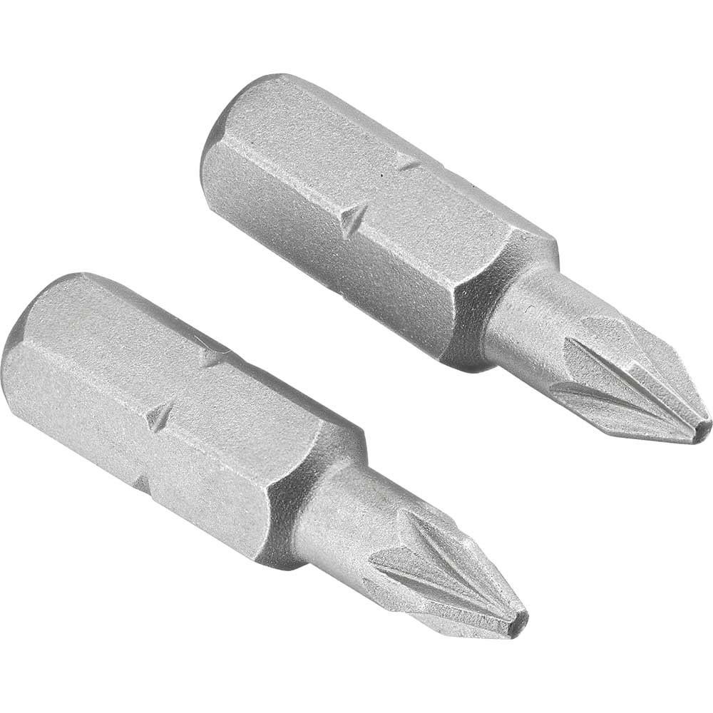 Irwin Pozi Screwdriver Bit PZ1 25mm Pack of 2 - Image 1