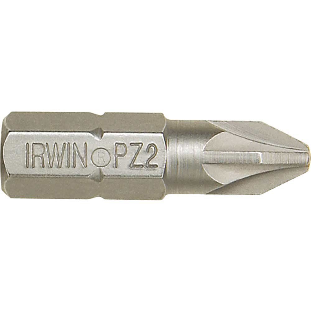 Irwin Pozi Screwdriver Bit PZ2 25mm Pack of 2 - Image 1