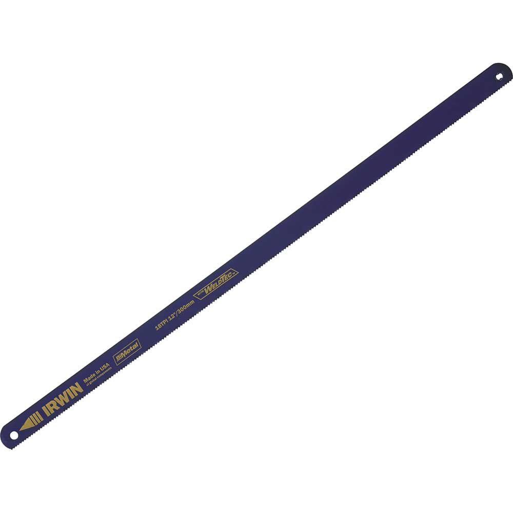 Irwin 300mm 18tpi Bi-Metal Hacksaw Blade 2 pack - Image 1