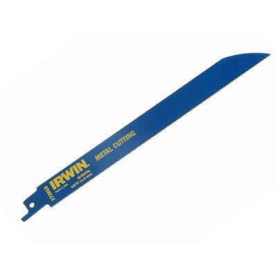 IRWIN Sabre Saw Blade 614R 150mm Metal Cutting Pack Of 2 - Grey