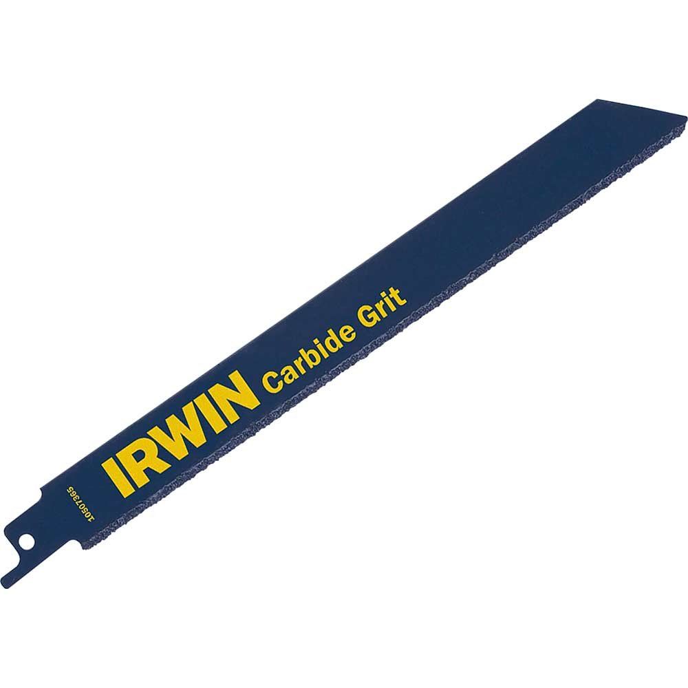 Irwin 800RG Carbide Grit Reciprocating Saw Blades for Multi Materials 200mm Pack of 2 - Image 1