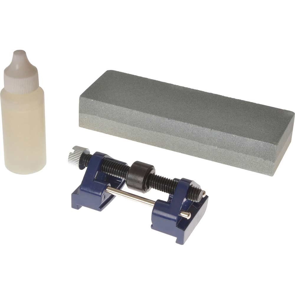 Marples Irwin 3 Piece Honing Guide / Stone / Oil Set - Image 1