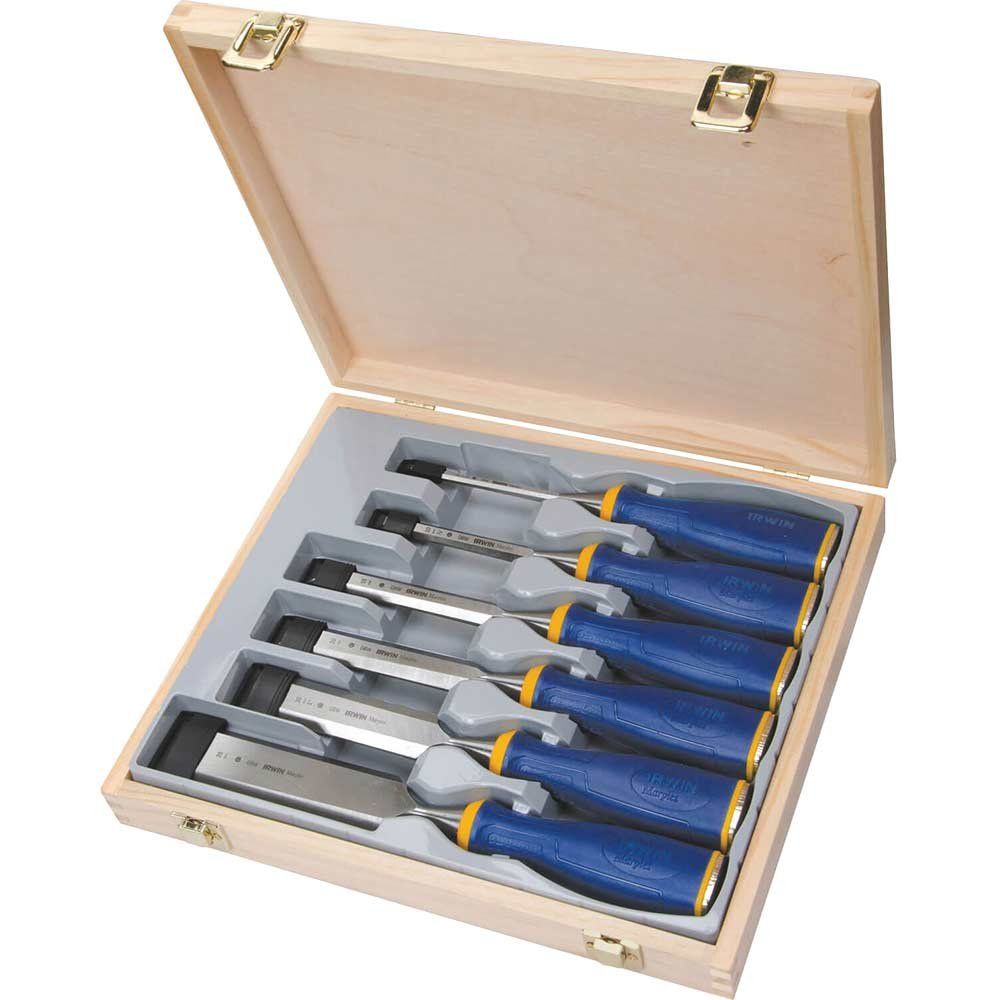 Marples MS500 6 Piece Bevel Edge Wood Chisel Set - Image 1