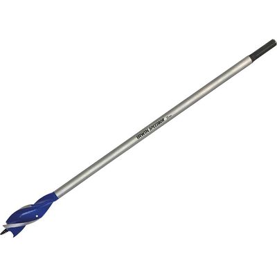 Irwin 6X Blue Groove Extra Long Wood Drill Bit 25mm 400mm
