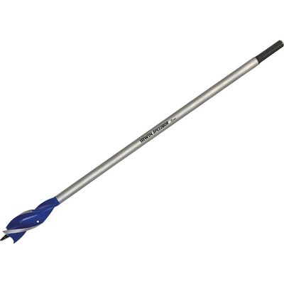 Irwin 6X Blue Groove Extra Long Wood Drill Bit 28mm 400mm