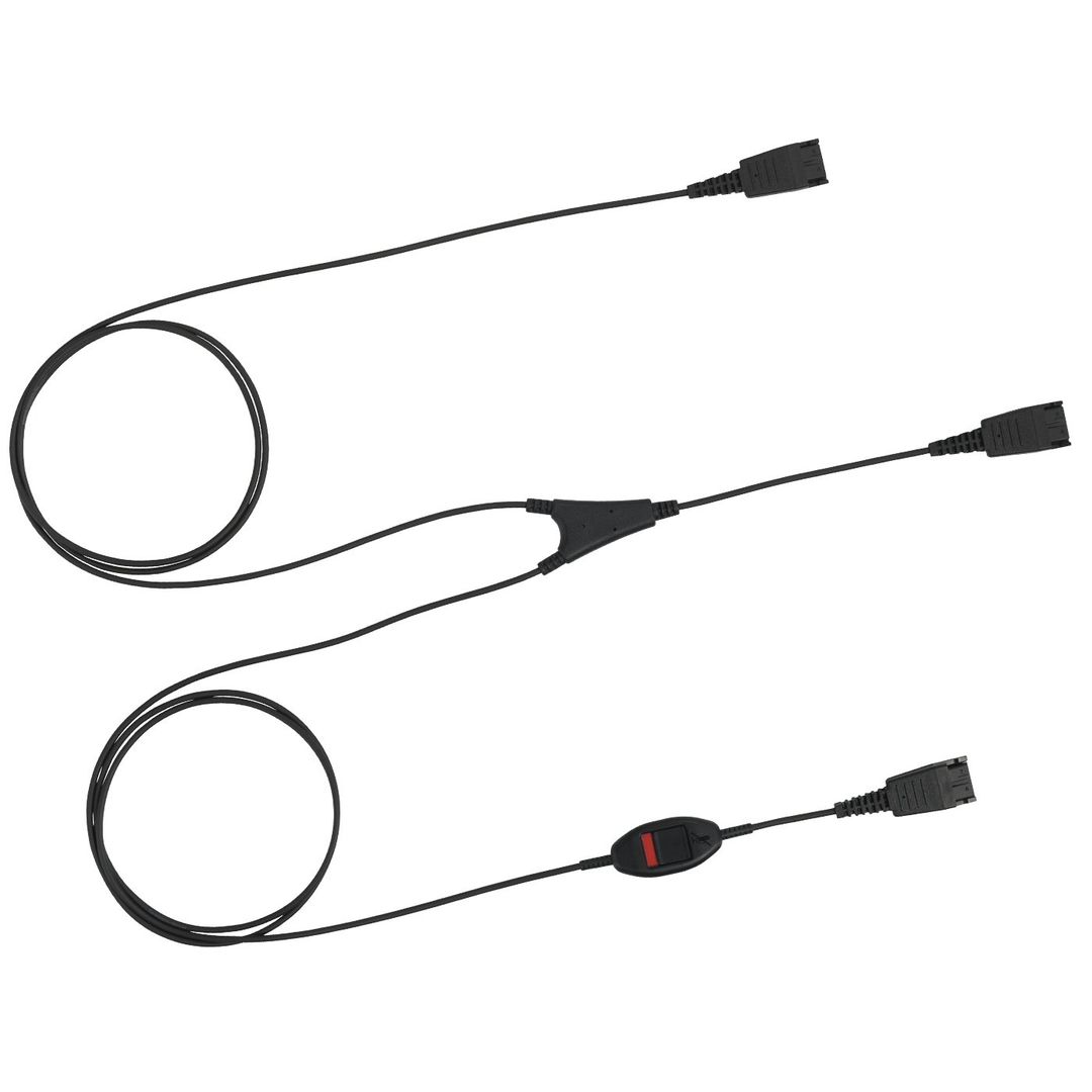 Jabra SUPERVISOR cord w_ mute - Image 1