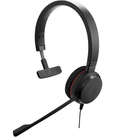 Jabra Evolve 20SE MS Mono. Product type: Headset. Connectivity technology: Wired. Recommended usage: Office/Call center. Headphone frequency: 150 - 7000 Hz. Cable length: 2.15 m. Weight: 142 g. Product colour: Black
