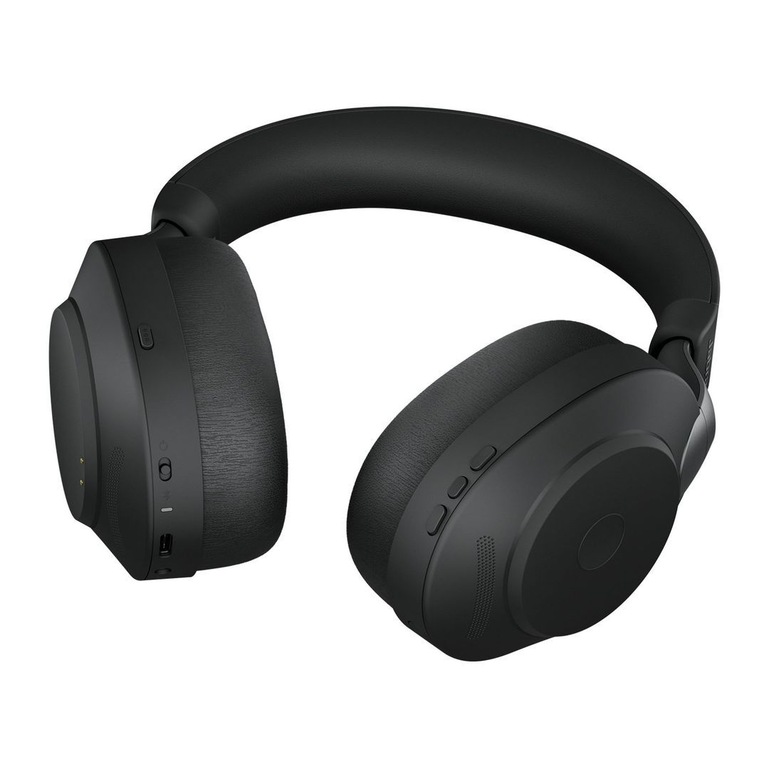 Jabra Evolve2 85 - Link380a UC Stereo Stand, Black - Image 1