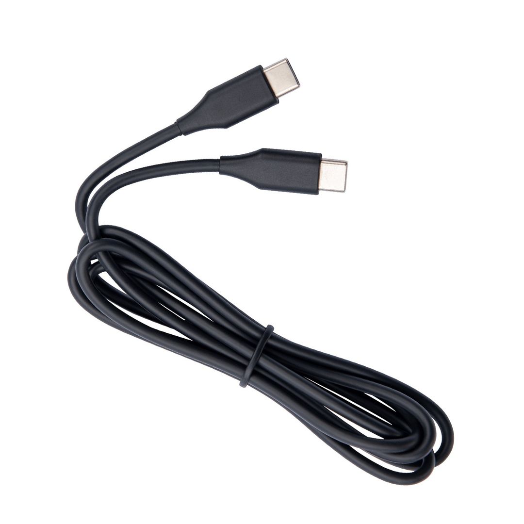 Jabra Evolve2 USB Cable USB-C to USB-C - Black - Image 1