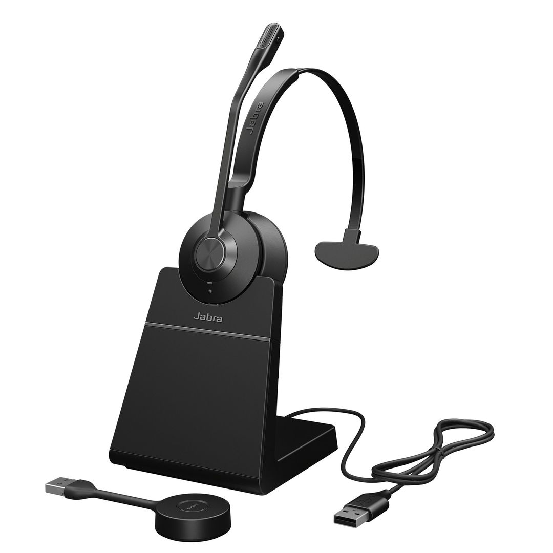 Jabra Engage 55 - USB-A UC Mono Stand, EMEA/APAC - Image 1