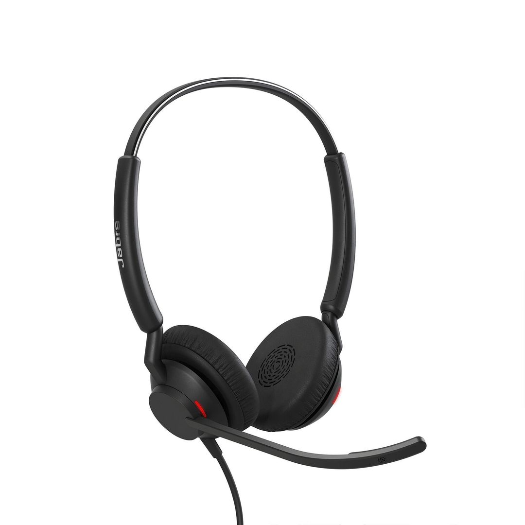 Jabra Engage 40 - USB-C UC Stereo. Product type: Headset. Connectivity technology: Wired. Recommended usage: Office/Call center Cable length: 1.6 m. Weight: 63 g. Product colour: Black - Image 1