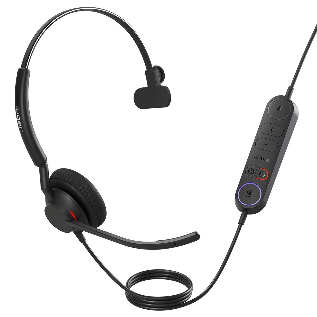 Jabra Engage 40 - (Inline Link) USB-C MS Mono - Image 1