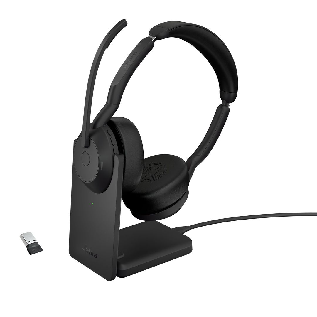 Jabra Evolve2 55 - Link380a UC Stereo (Include Stand) - Image 1