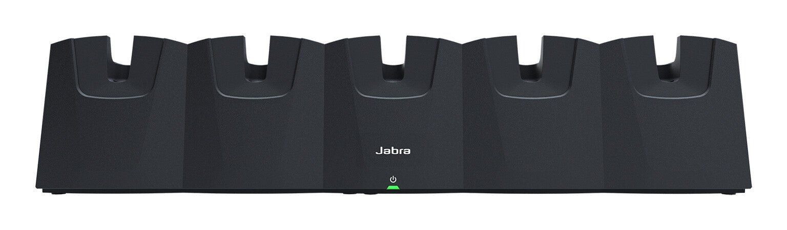 Jabra Perform Charging Stand. 5-Bay. (UK Charger) - Image 1