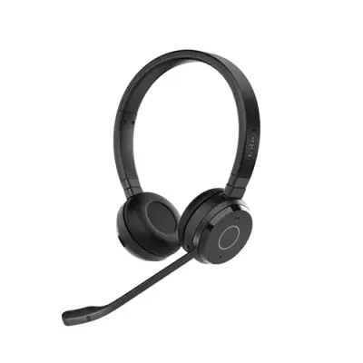 Jabra Evolve 65 TE - Link390a MS Stereo Wired & Wireless 20 - 20000 Hz Office/Call center 106.3 g Headset Black