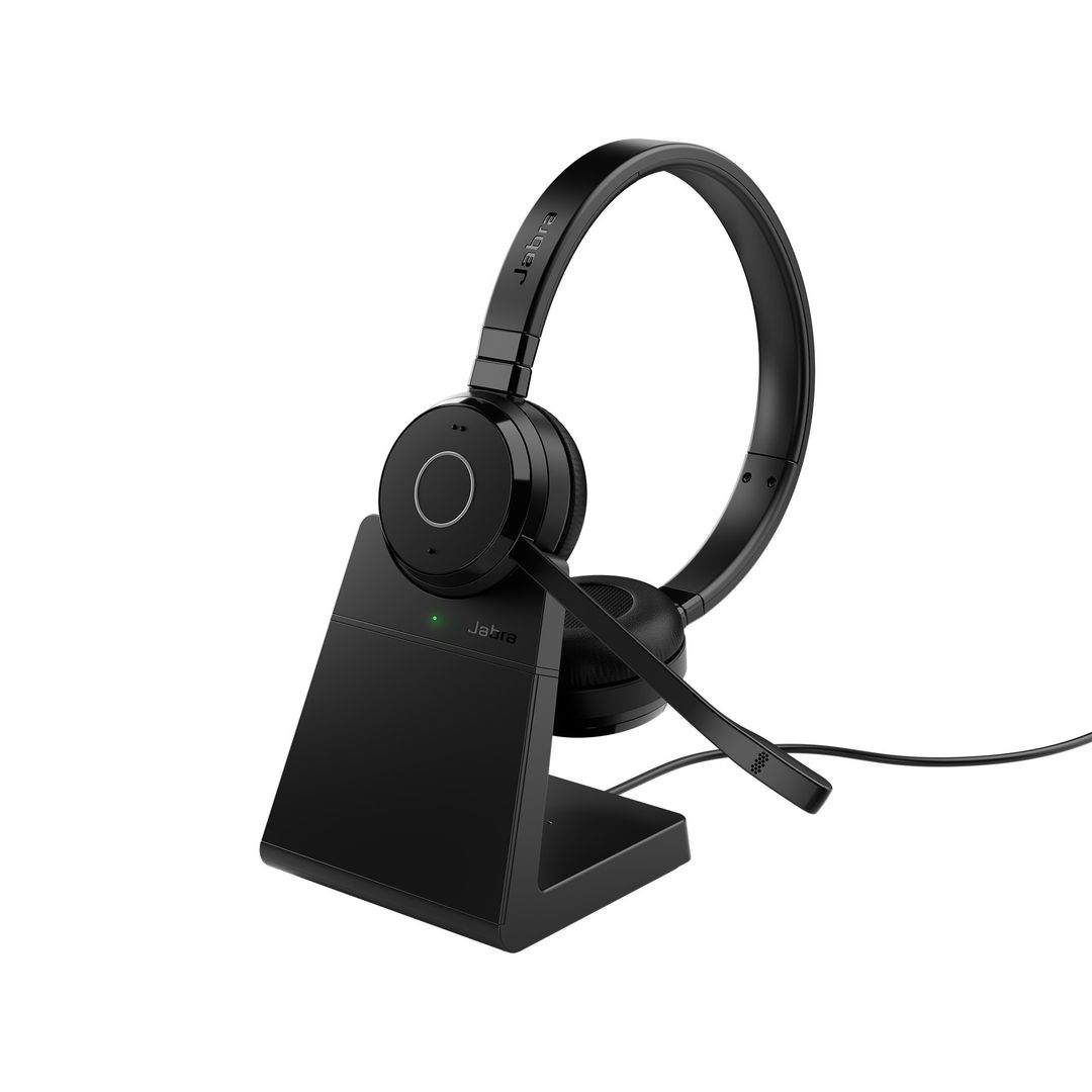 Jabra Evolve 65 TE - Link390a MS Stereo (Include Stand) - Image 1