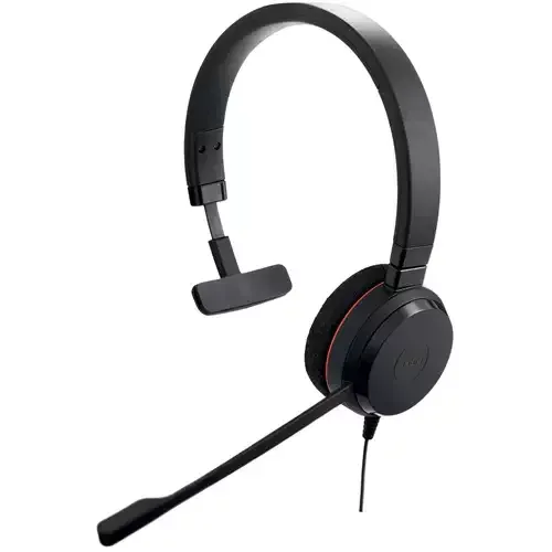 Jabra Evolve 20 Headset Wired Head-band Office/Call center USB Type-C / USB Type-A Black - Image 1
