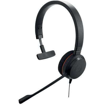 Jabra Evolve 20 Headset Wired Head-band Office/Call center USB Type-C / USB Type-A Black - Thumbnail 2