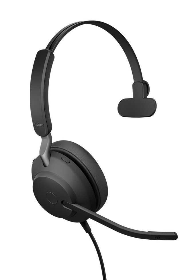 Jabra Evolve2 40 SE Headset Wired Head-band Office/Call center USB Type-C / USB Type-A Black - Image 1