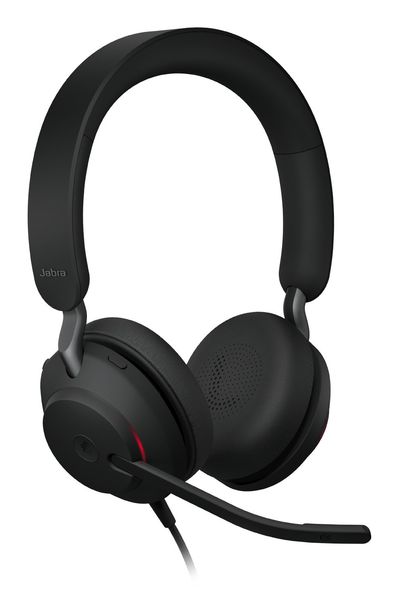 Jabra Evolve2 40 SE Headset Wired Head-band Calls/Music USB Type-C / USB Type-A Black