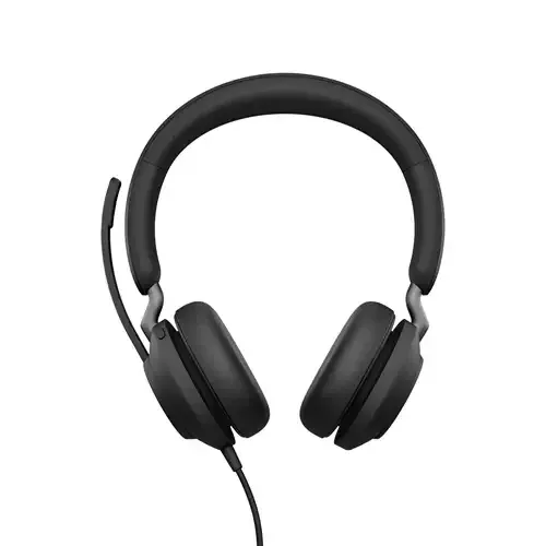 Jabra Evolve2 40 SE Headset Wired Head-band Calls/Music USB Type-C / USB Type-A Black - Image 1