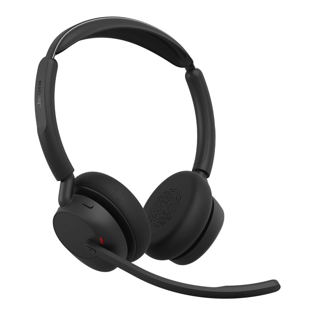 Jabra Evolve3 45 UC - USB-A with Dongle - Stereo (Charging Stand) - Image 1