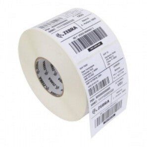 Zebra 8000T White Self-adhesive printer label - Thumbnail 2