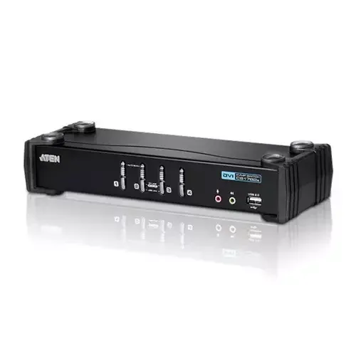 ATEN CS1764A-AT-E KVM switch Black - Image 1