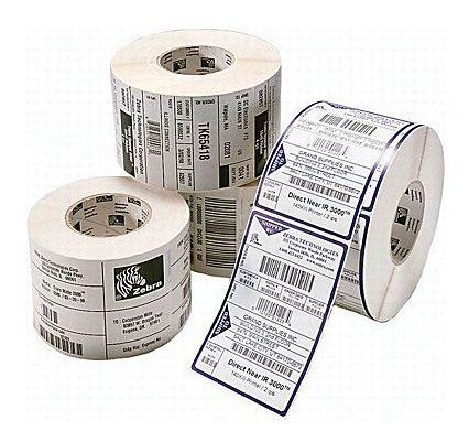 Zebra PolyE 3100T White Self-adhesive printer label - Image 1