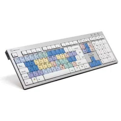 Logickeyboard Quantel keyboard Office USB QWERTY US English Multicolour