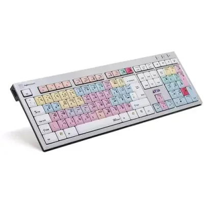 Logickeyboard Avid Pro Tools keyboard Office USB QWERTY UK English Multicolour